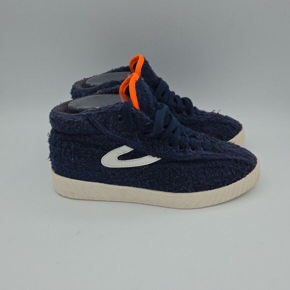 TRETORN ANDRE 3000 Nylite High Top Terry Cloth Sneakers womens Size 6.5 EUC - Picture 6 of 9